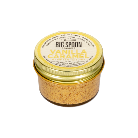 Vanilla Caramel Almond & Cashew Butter: Mini 3oz Jar