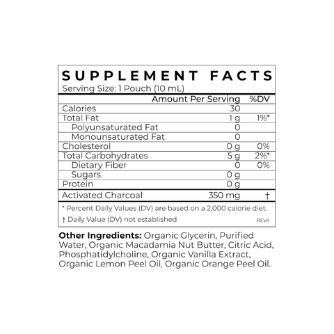 Cymbiotika -Activated Charcoal Single