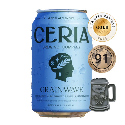 Ceria Grainwave Alcohol-Free Belgian-Style White Ale