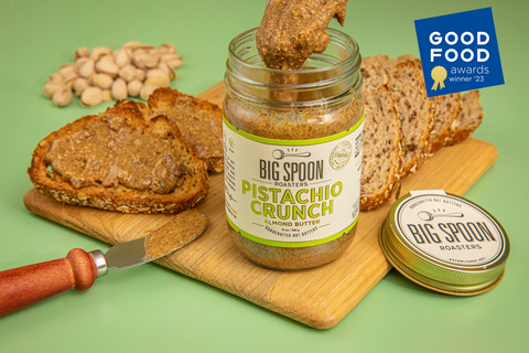 Big Spoon Pistachio Crunch Almond Butter: 13oz Jar
