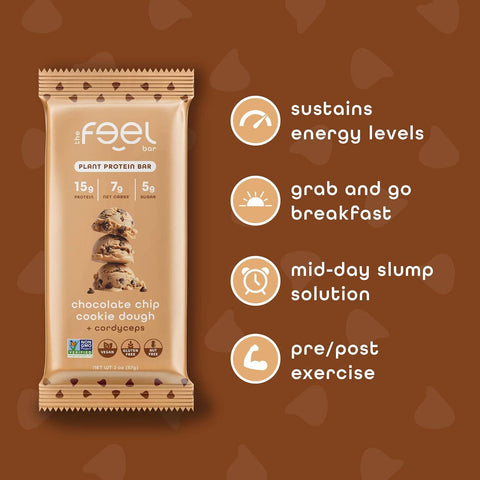 Feel Bars-Chocolate Chip Cookie Dough