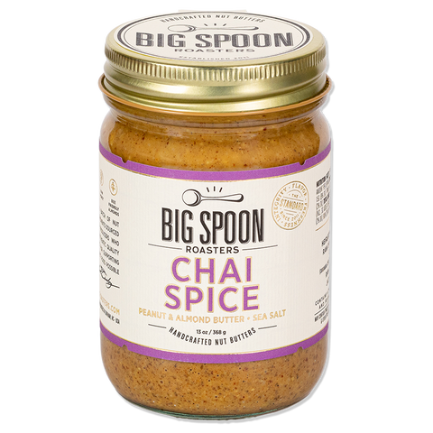 Chai Spice Peanut & Almond Butter: 13oz Jar