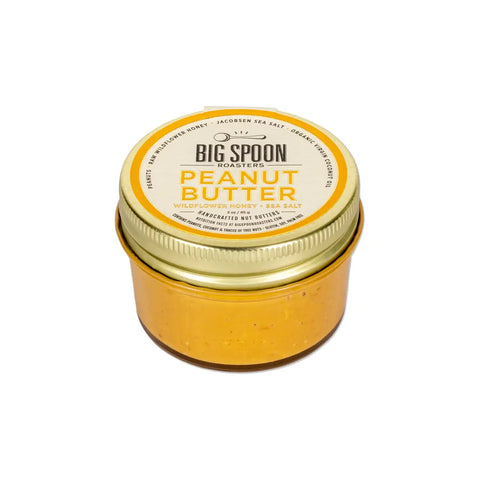 Big Spoon Peanut Butter with Wildflower Honey 3 oz Jar