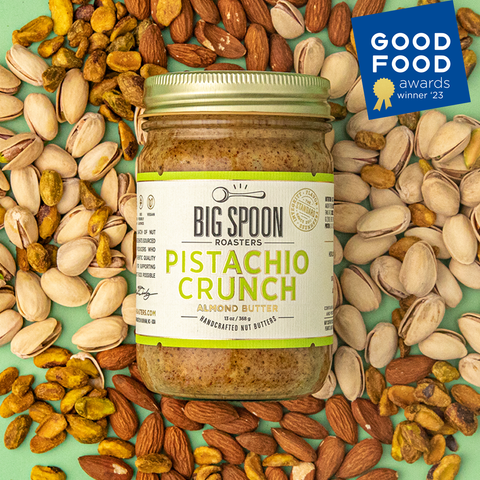 Big Spoon Pistachio Crunch Almond Butter 3 oz Jar