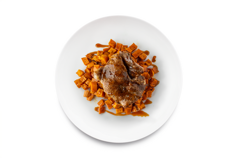 Spiced Pear Roasted Chicken
