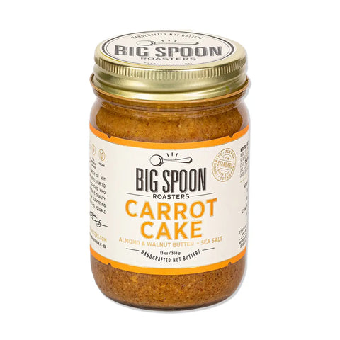 Big Spoon Carrot Cake Almond & Walnut Butter 13 oz Jar