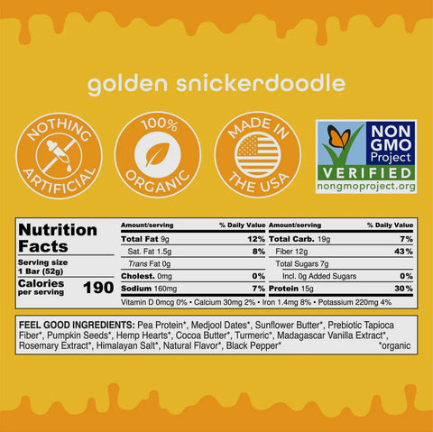 Feel Bars-Golden Goodness