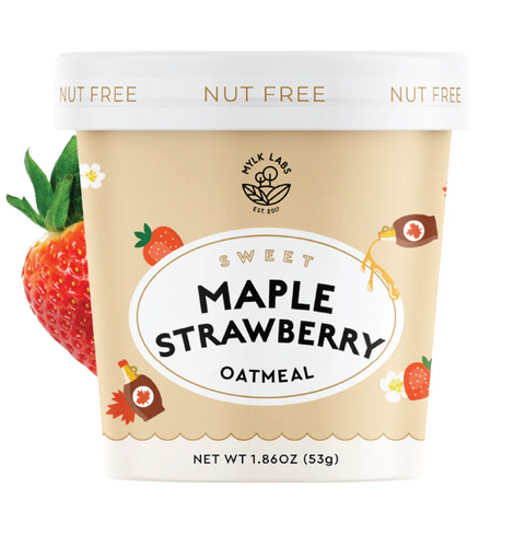 Mylk Labs Maple  Strawberry Oatmeal