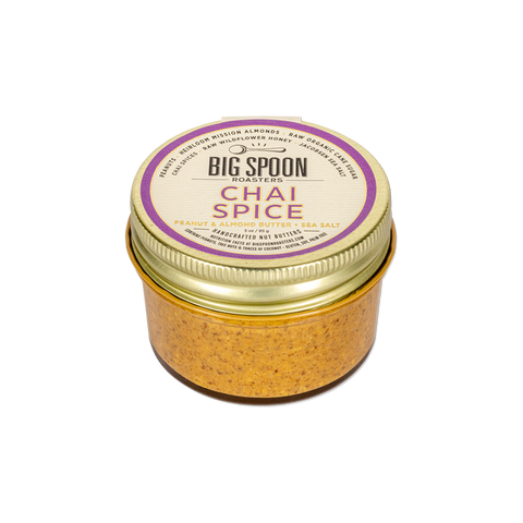 Chai Spice Peanut & Almond Butter: 3oz Jar