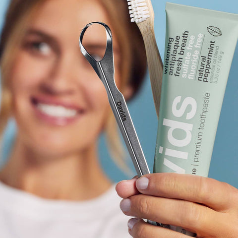 Davids premium toothpaste  /  natural peppermint / 5.25 oz