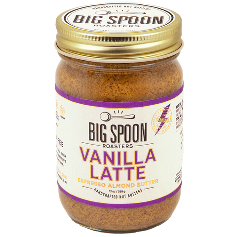 Vanilla Latte Almond Butter: 13oz Jar