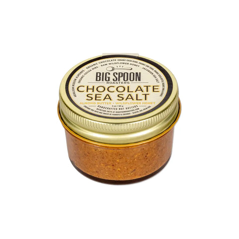 Big Spoon Chocolate Sea Salt Almond Butter 3 oz Jar