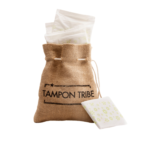 Organic Cotton Pads - 10 Ultrathin with Wings: Night