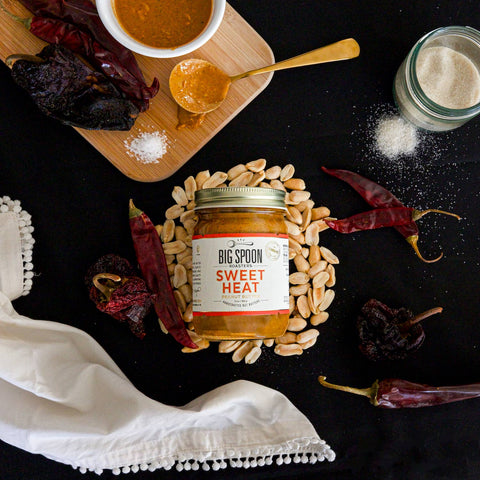 Big Spoon Sweet Heat Peanut Butter 13 oz Jar