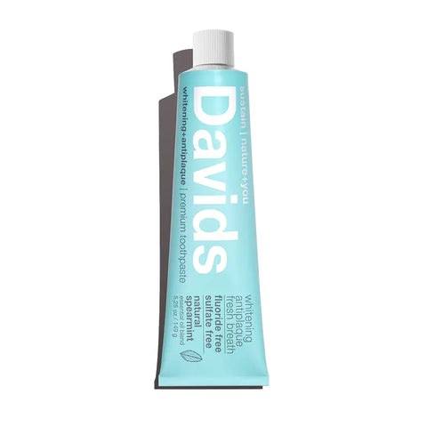 Davids Premium Toothpaste / Natutal Spearmint / 5.25 oz.