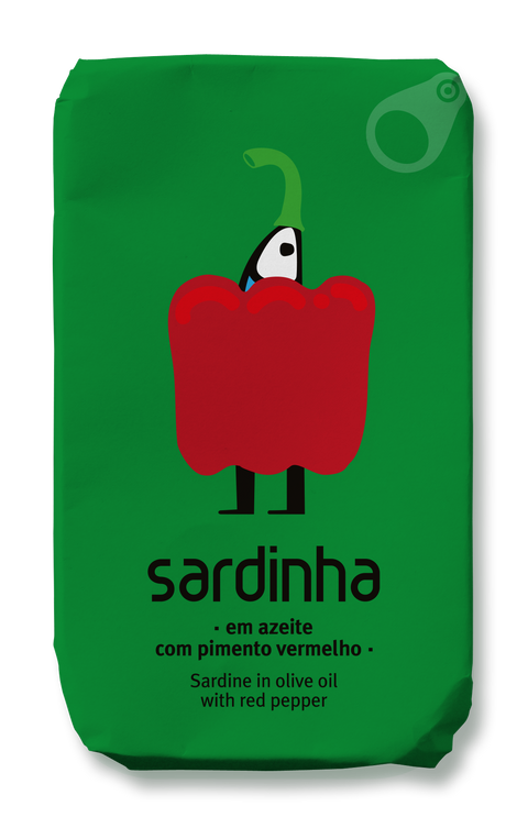 Sardine in Organic Olive Oil with Organic Red Pepper